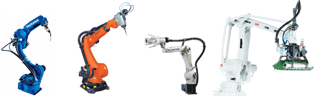 ตัวอย่างประเภทหุ่นยนต์อุตสาหกรรม (Industrial Robots)